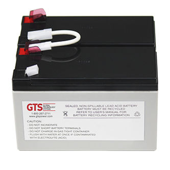 Global Technology Systems UPS replacement battery for APC RBC5
